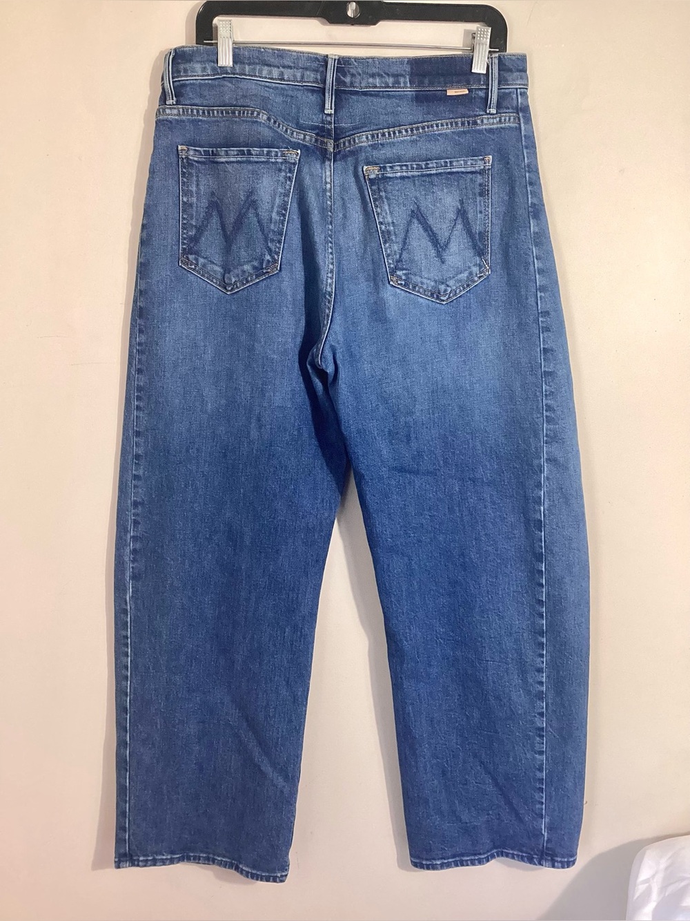 Mother Full Pipe Flood Jeans 29x28 Barrel Leg - Picture 3 of 16
